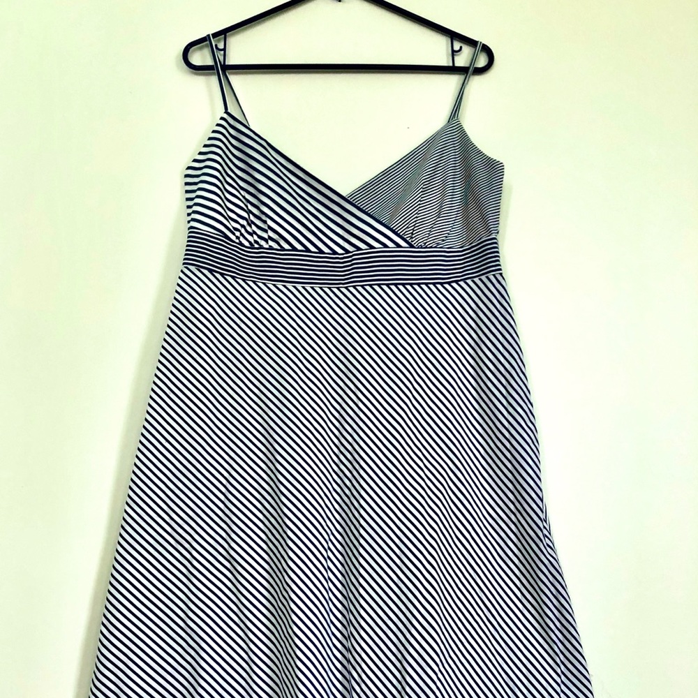 Sweet Stripes in Blue and White Sundress